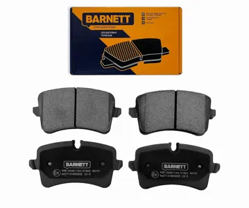 BARNETT AU101 Колодки торм.задние