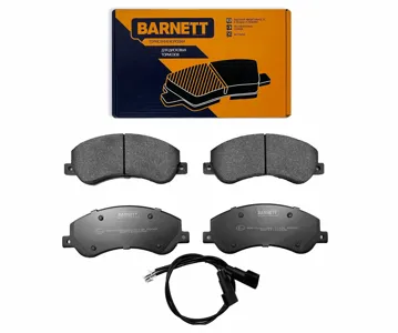 BARNETT FD002 Комплект передних тормозных колодок, дисковый тормоз