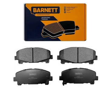 BARNETT H004 Комплект передних тормозных колодок, дисковый тормоз