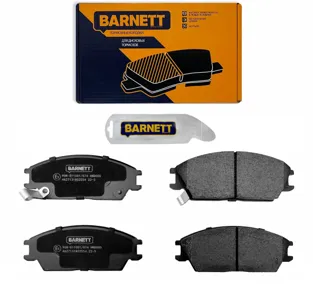 BARNETT HND005 Колодки торм.передние Hyundai Accent 1.3-1.5i1.5CRDi 95> Getz 1.1-1.5i1.5CRDi 02>