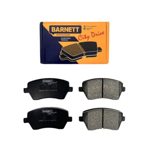 BARNETT LD001S Колодки торм.передние BARNETT Largus Vesta ПОД ABS 16 КЛ