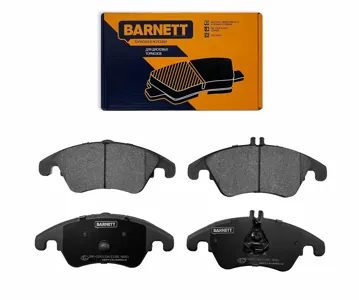 BARNETT MB001 Комплект передних тормозных колодок, дисковый тормоз