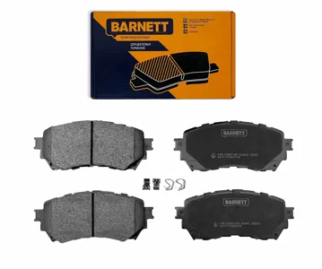 BARNETT MZ002 Комплект передних тормозных колодок, дисковый тормоз