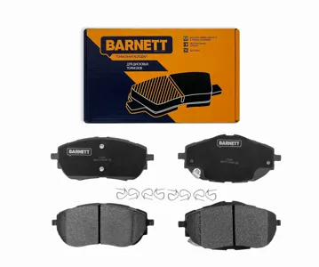 BARNETT TY005 Комплект передних тормозных колодок, дисковый тормоз