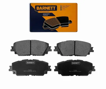 BARNETT TY009 Комплект передних тормозных колодок, дисковый тормоз