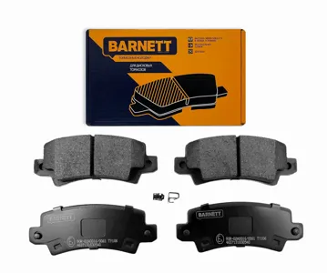 BARNETT TY106 Колодки торм.задние Toyota Corolla (E11) 0695-0602 Toyota Corolla (E12) 0101-1207