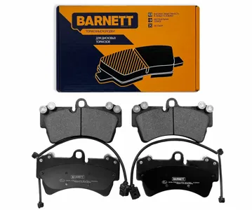 BARNETT VV004 Комплект передних тормозных колодок, дисковый тормоз