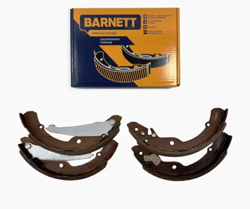 BARNETT VV201 Комплект задних тормозных колодок, барабанный тормоз