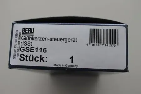 BERU GSE116 Блок управления
