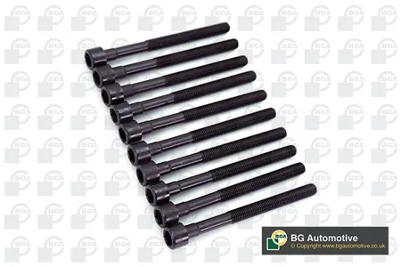 BGA BK3304 Комплект болтов  ГБЦ nis Micra 1.0-1.4 16v 82-03 ( m10x1.5x116, qty: 10)