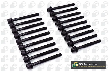 BGA BK3353 Комплект болтов  ГБЦ nis X-Trail 2.2dci 05- ( m11x1.25x110, qty: 18)