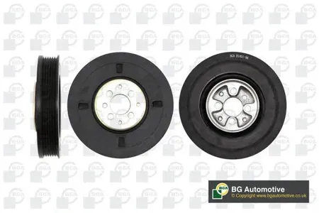 BGA DP0204 Шкив коленвала vw Golf 1.9d 91-02 TranSporter iv 1.9d 90-03 Audi 80 1.9d 91-96a6 1.9d 94-97