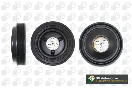 BGA DP0835 Шкив коленвала Ford Transit 2.4tdci (h9fbjxfaphfa) 06- (6r)