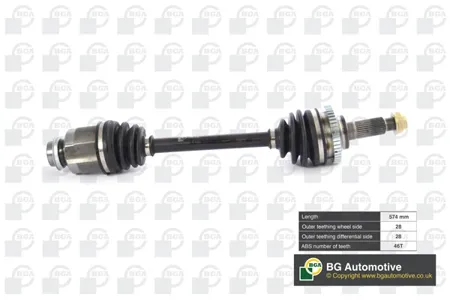 BGA DS3605 Вал пpиводной