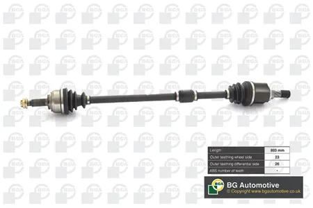 BGA DS6310R Вал приводной, передний правый