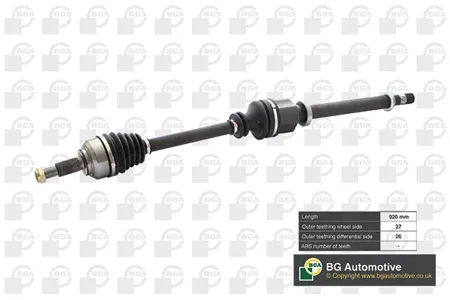 BGA DS7354R Вал приводной, передний правый