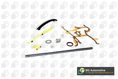 BGA TC0237FK Комплект цепи ГРМ Opel Astra J Mokka 1.4T 04- co звездочками