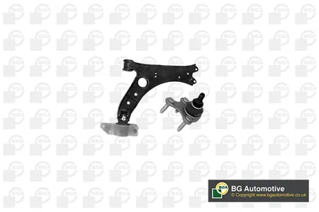 BGA TRC9607 Рычаг передн нижн прав Audi a3s3 vw Caddy Golf v Touran 04- с шаровойс сбчугун