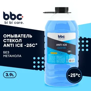 BIBICARE 4035 Жидкость стеклоомывающая зимняя -25°С 3,9л