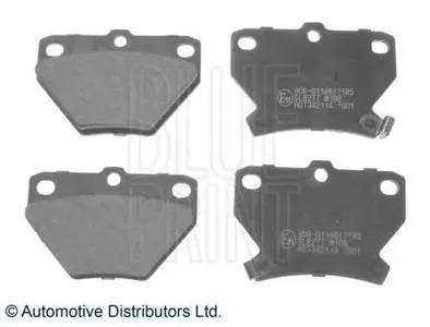 BLUE PRINT ADT342114 Колодки тормозные задн.