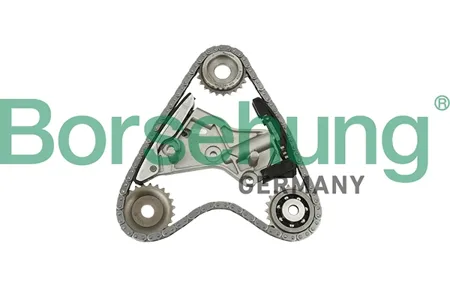 BORSEHUNG B10201 Комплект цепи ГРМ (цепь,натяжитель,3 звездочки]