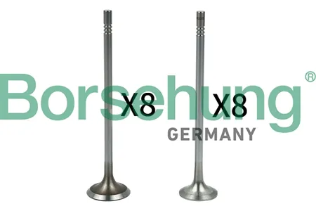 BORSEHUNG B18632 к-кт клапанов впуск./выпуск. 16шт. 26.5x5x110.25 Audi A3, VW Golf 1.2TSI 12>