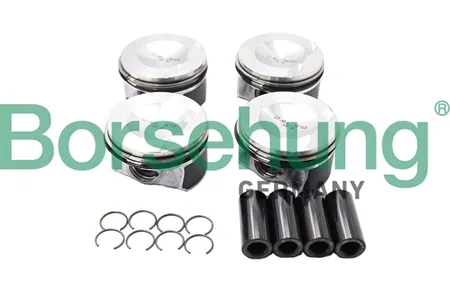 BORSEHUNG B18741 поршень с кольцами к-кт STD Audi A3 2.0 CAWB 04>