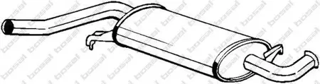 BOSAL 105971 Резонатор