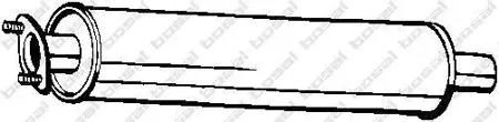 BOSAL 154711 Резонатор