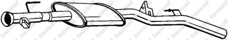 BOSAL 200361 Резонатор