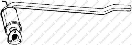 BOSAL 233113 Глушитель передний