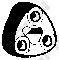 BOSAL 255031 крепление глушителя Opel Monterey 3.23.1TD Frontera , Toyota 1.5-2.4D2.8TD 91-98
