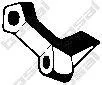 BOSAL 255102 крепление глушителя Audi , Seat , Skoda , VW 1.4-1.9TD 96>