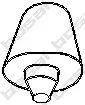 BOSAL 255808 Крепление глушителя