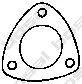 BOSAL 256653 Прокладка приемной трубы Seat Cordoba Ibiza , Skoda Fabia , VW Polo 1.2i 01-07