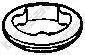 BOSAL 256937 Кольцо уплотнительное Audi 100200A6, VW LTT3 <98