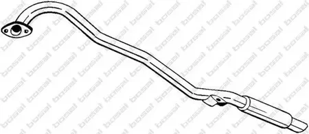 BOSAL 278551 Глушитель задняя часть