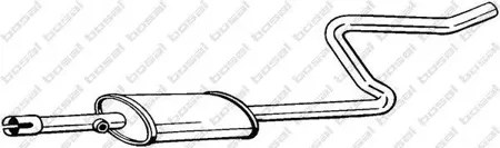 BOSAL 281283 Глушитель центральный