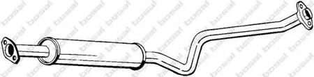 BOSAL 284231 Глушитель центральный