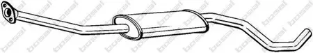 BOSAL 284925 Глушитель центральная часть