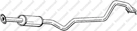 BOSAL 285417 глушитель средняя часть Nissan Almera Hatchback 1.8i QG18DE 00-06