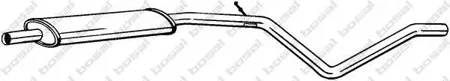 BOSAL 286113 Глушитель центральный