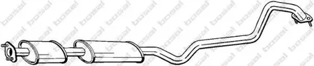 BOSAL 288389 Резонатор