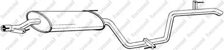 BOSAL 292021 Глушитель задний