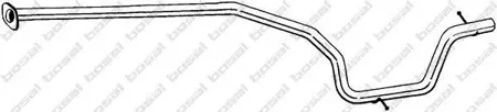 BOSAL 950055 Глушитель сред.труба Ford Galaxy 1,8TDCi 06-