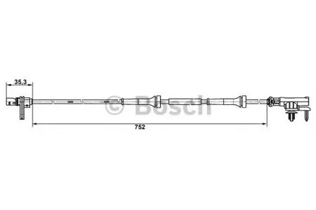 BOSCH 0265007638 Датчик abs