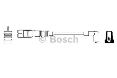 BOSCH 0356912945 Провод зажигания