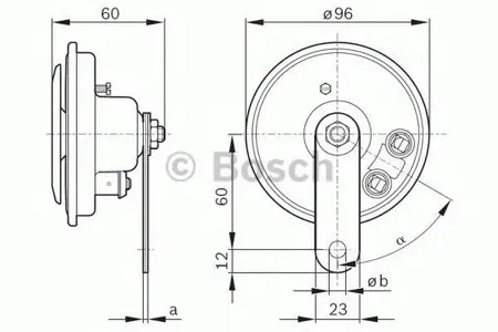 BOSCH 0986320111 Сигнал звуковой