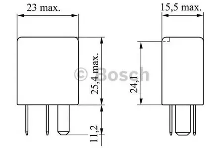 BOSCH 0986332021 Реле