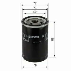 BOSCH 0986452044 Фильтр масляный Ford Escort , Fiesta ,Ka,Sierra